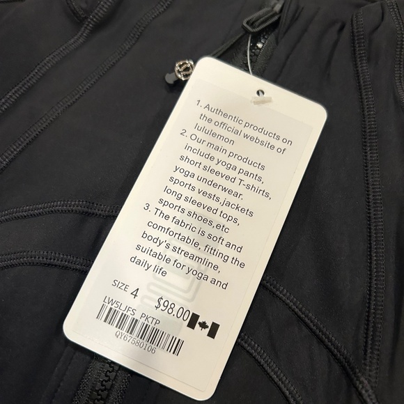 Black Lululemon Define Jacket - Picture 3 of 6